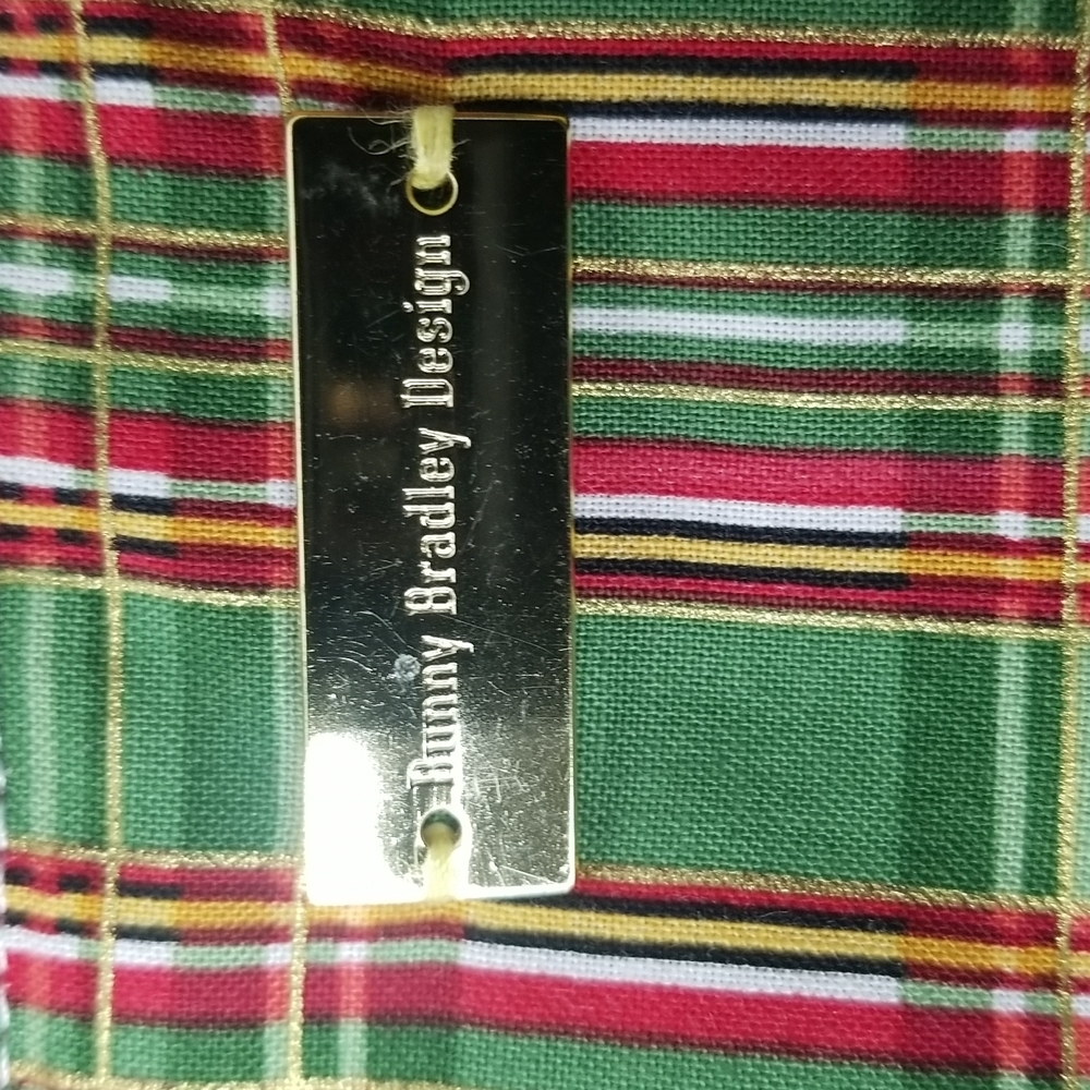 BUNNY BRADLEY BIRDIE BARREL BAG-SHERIDAN TARTAN DESIGN - Picture 3 of 8